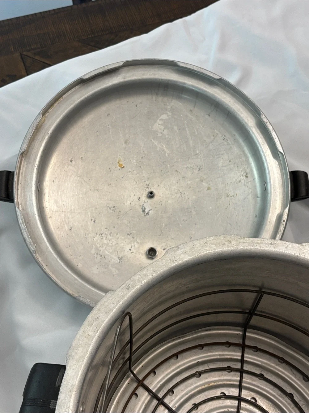 Canning Aluminum Pressure Cooker Heavy Duty 16 Quart Micro-Mattic 1967